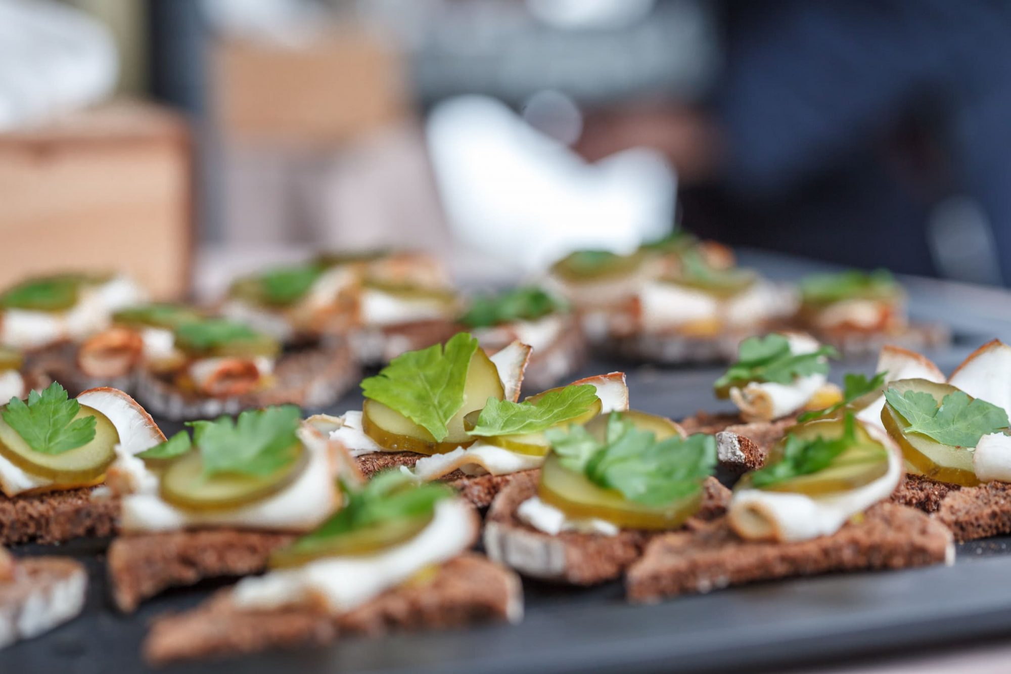 Hotel Indigo Exeter Wedding Canapes