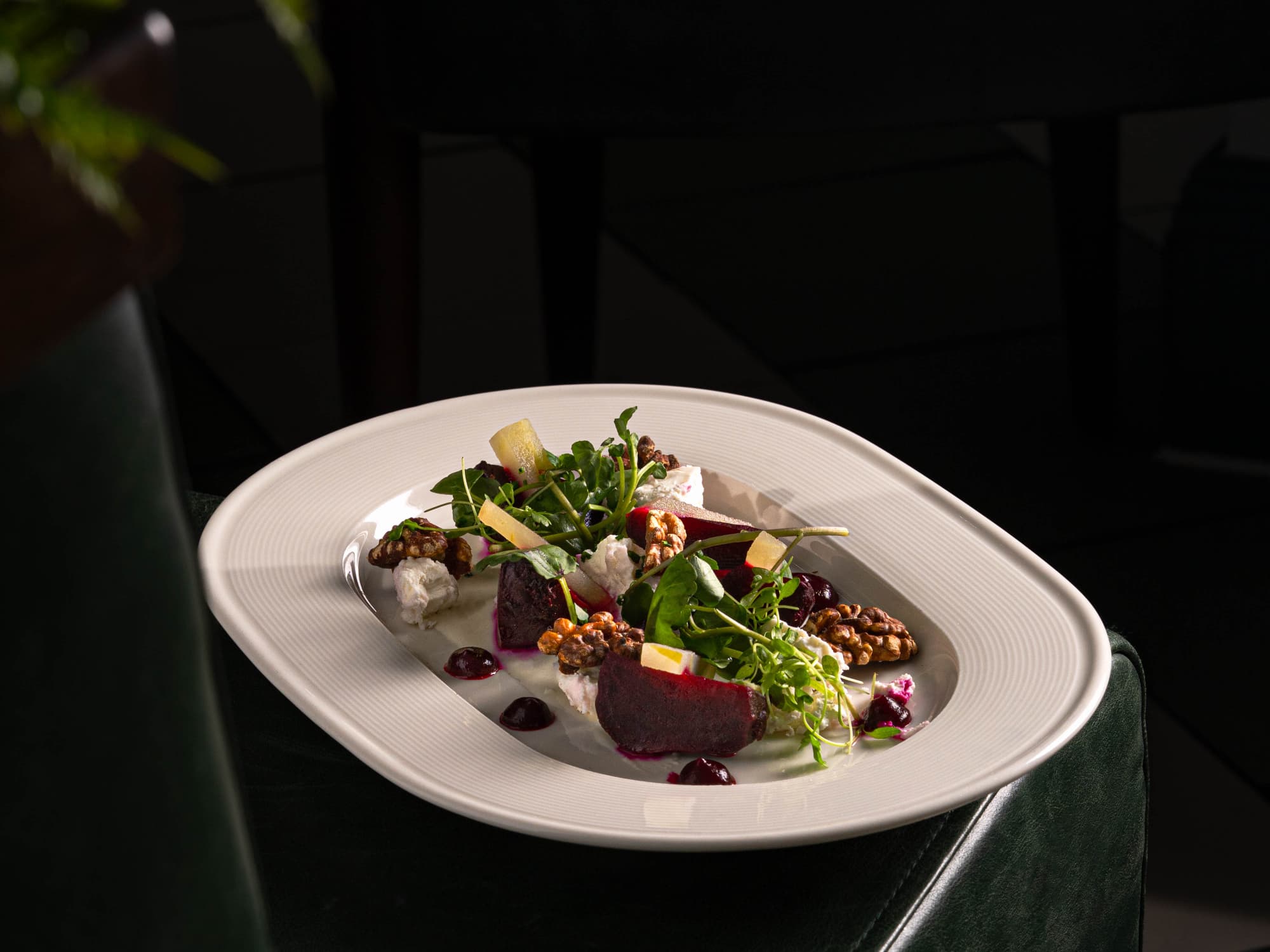 Beetroot and Whipped Feta - Dottie's Autumn Menu